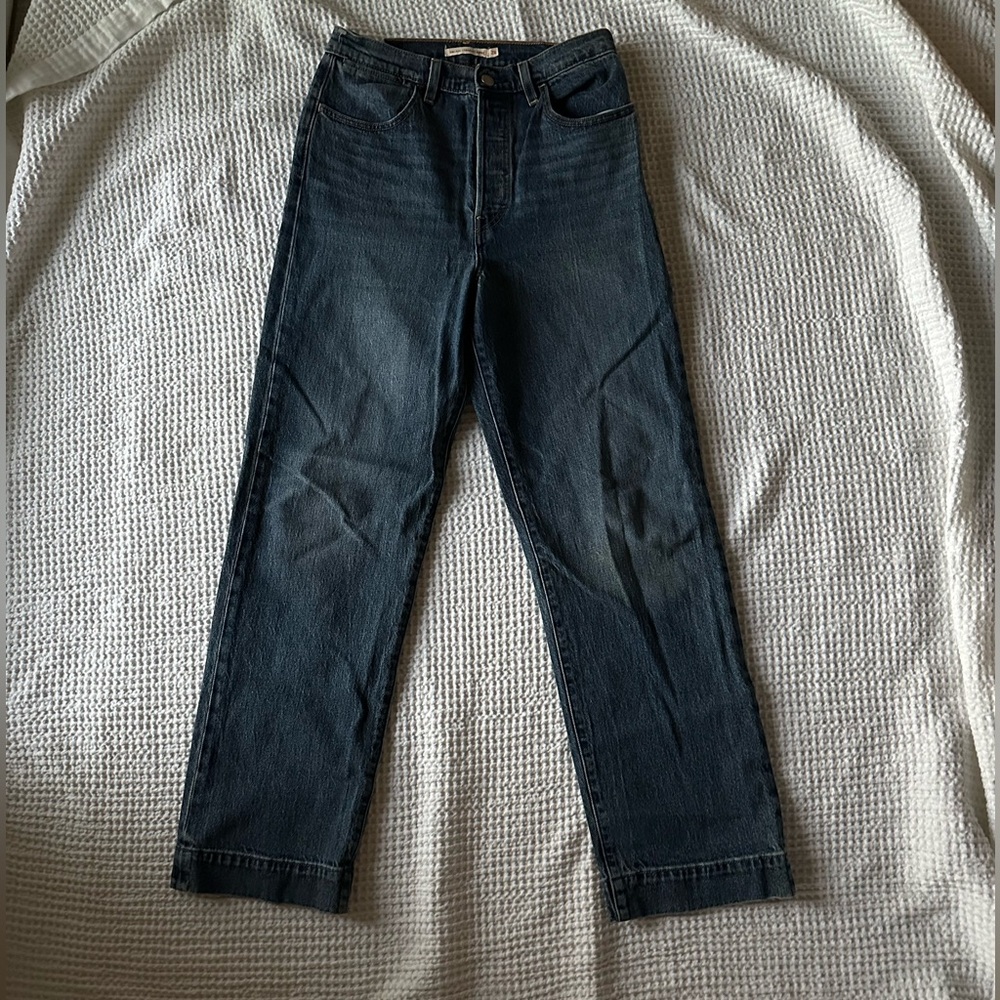 Levi’s Ribcage Straight Ankle Jeans